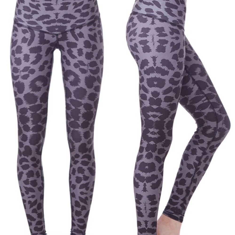 Elektrix Love Eco Conscious Streetwear Recycled‎ Cheetah Print Leggings NWT M